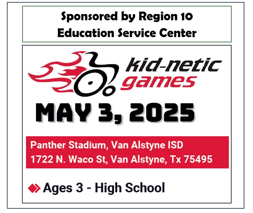 Coming May 3 in the Dallas area